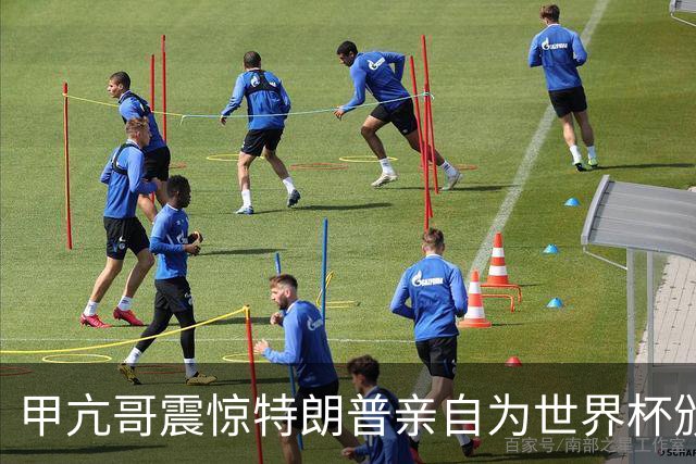 甲亢哥震惊特朗普亲自为世界杯颁奖：瞧，总统在这